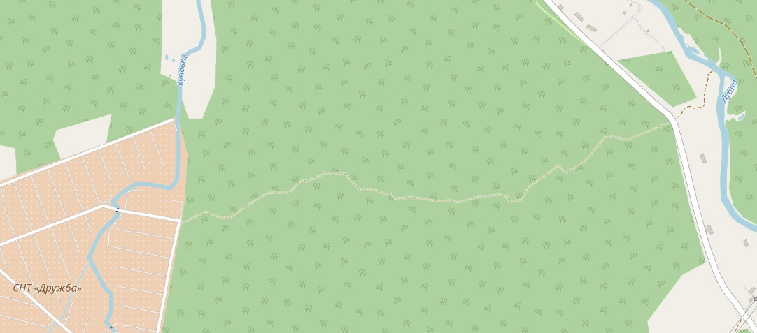 тропа на карте